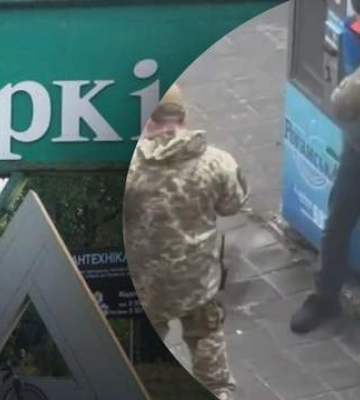 Бил в живот, оглядываясь по сторонам: в Харькове новый скандал с участием сотрудника ТЦК
