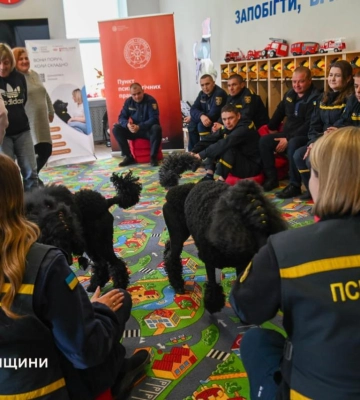 Рятувальники Рівненщини проходять відновлення через каністерапію