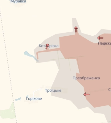 Росіяни просунулися біля Срібного та Водяного Другого на Донечччині, - DeepState. МАПИ