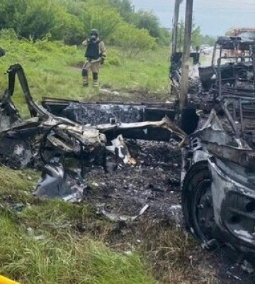 Рашисти вдарили по авто енергетиків на Сумщині: попередньо, загинула людина. ФОТО