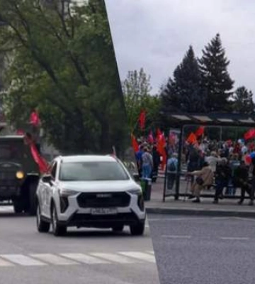 &quot;Было очень смешно&quot;: россияне опозорились празднованием 9 мая в Мариуполе