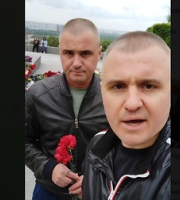 Брати-комуністи з Волині «засвітились» біля Вічного вогню в Києві (відео)