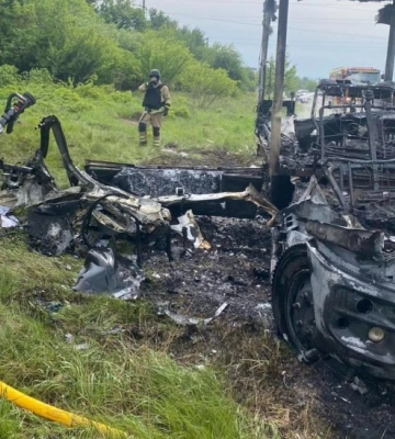 На Сумщині російський дрон атакував авто енергетиків, є загиблий