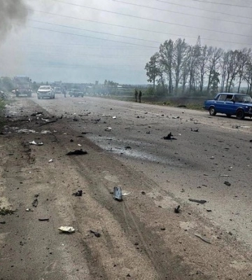 На Сумщині рашисти атакували безпілотником автівку енергетиків, є загиблий та поранені