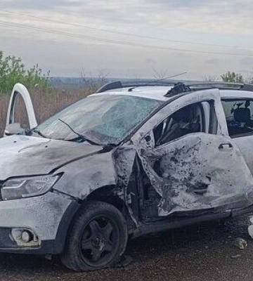 Троє жінок поранені на Харківщині — в авто влучив російський FPV-дрон