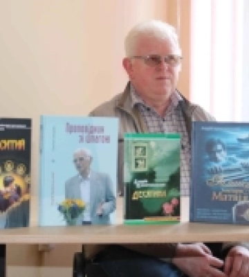 «Гаманець митаря Матвія»: Андрій Криштальський презентував нову книгу у Горохові