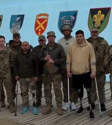 Ветерани війни просять президента зупинити Труханова, який руйнує інклюзивний пляж в Одесі. ВIДЕО