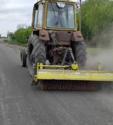 На Полтавщині з початку року відновили майже 90 тисяч квадратних метрів доріг