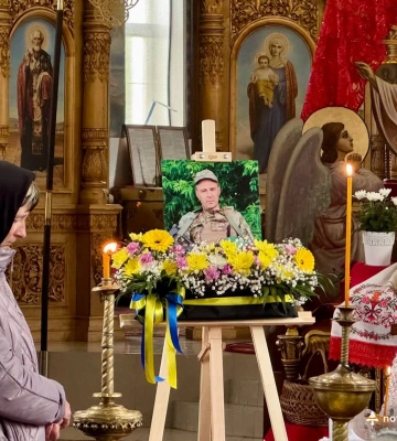 На Волині попрощалися із захисником України Дмитром Шопуком