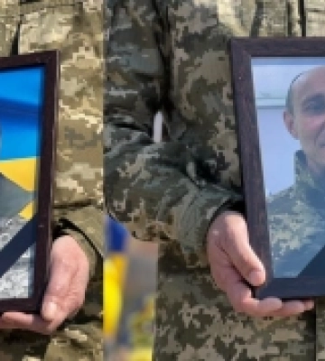 Двох полеглих захисників провели на вічний спочинок у Рівному