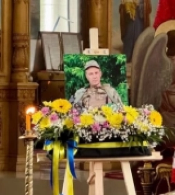 На Волині попрощалися із захисником України Дмитром Шопуком
