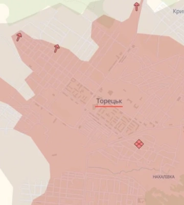 Росіяни просунулись в Торецьку та населених пунктах поблизу, - DeepState