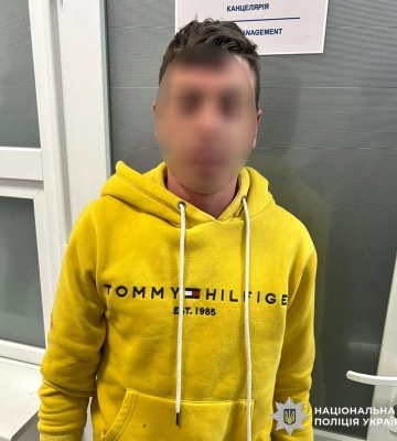 На Львівщині затримали молодика, який під час сварки вдарив ножем рідного брата