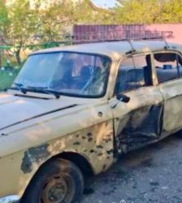 Росіяни атакували з дрона цивільне авто на Запоріжжі, є поранений