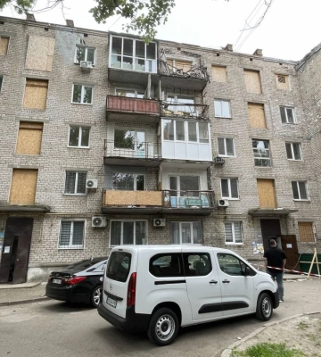 У Миколаєві мешканці отримали грант на шість мільйонів для відновлення будинку, пошкодженого російським ударом
