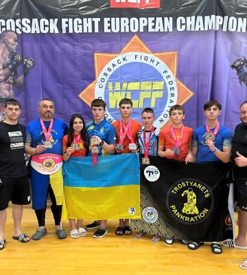 Бійці з Сумщини відзначилися на чемпіонаті Європи з козацького двобою