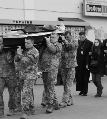 Загинув на Харківщині: у Луцькій громаді попрощалися із захисником України Олександром Джобулдою