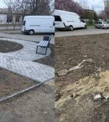 Студентський сквер на Інженерній: гроші взяли, побудували та розтрощили
