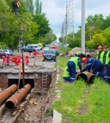 Миколаївська ТЕЦ перерила центр міста Миколаївська ТЕЦ перерила центр міста