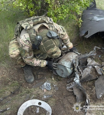 Бойову частину російського дрона знищили на Кіровоградщині 