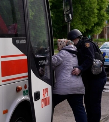 Із Нової Слободи на Сумщині розпочалася обов’язкова евакуація через постійні обстріли
