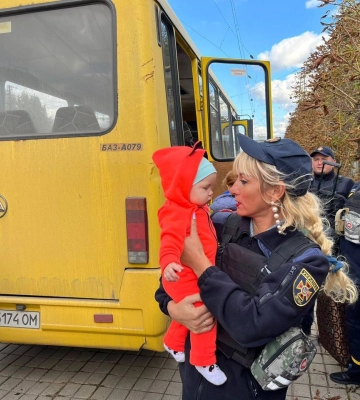 Евакуація дітей завершена в 7 селах Синельниківського району