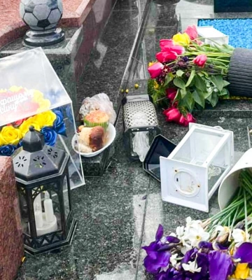 На Дубенщині хтось пошкодив могили українських захисників