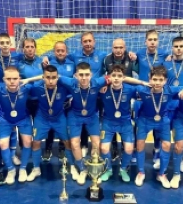 Ужгородська «Академія футзалу» тріумфувала в Екстра-лізі U-17, у луцького «Любарта» бронза
