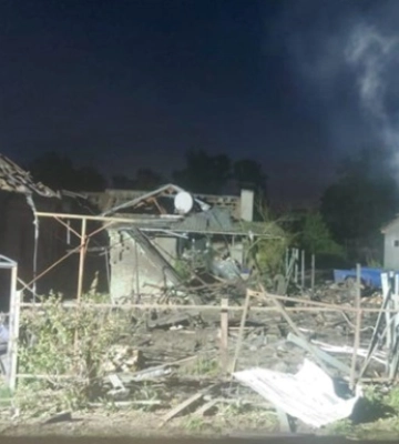 В ОВА показали последствия атаки дронов на Полтавщине В ОВА показали последствия атаки дронов на Полтавщине