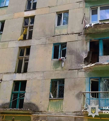 На Донеччині за добу внаслідок російських обстрілів 1 людина загинула й 7 отримали поранення