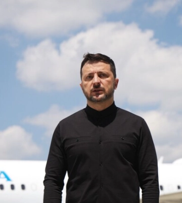 Зеленський прилетів до Анкари на зустріч з Ердоганом