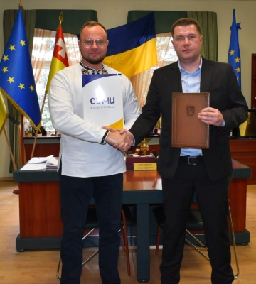 Луцька громада підписала Меморандум про співпрацю з Сумами