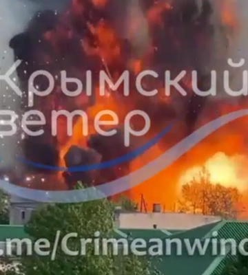 Взрывы в Крыму: местные жалуются на дрожание домов
