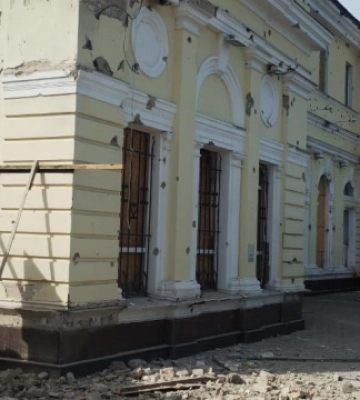Під ранковий російський удар у Херсоні потрапили співробітники МВА