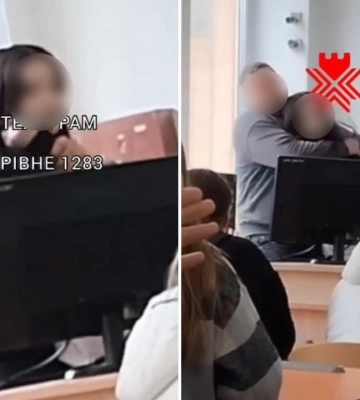 Учениця в Рівному вдарила вчителя циркулем у плече