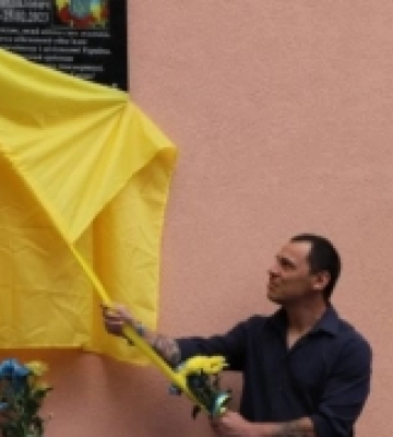 В Ізмаїлі відкрили меморіальну дошку полеглому військовому Валерію Кидику