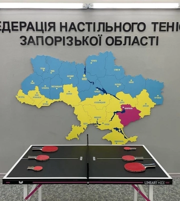 Відновлення та спілкування: ветерани у Запоріжжі можуть безоплатно відвідувати тренування з настільного тенісу