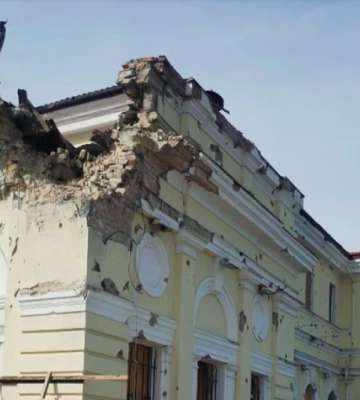 Під ранковий російський удар у Херсоні потрапили співробітники МВА
