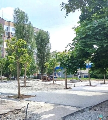 У Дніпрі на Перемозі з'явиться новий торговельний комплекс зі сквером та дитячим майданчиком