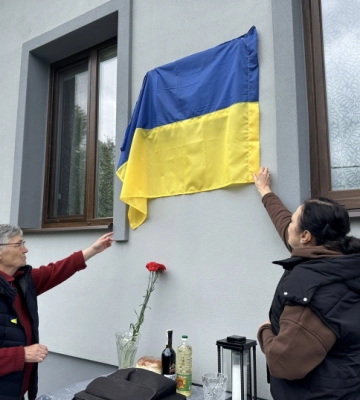 У Чернівцях відкрили меморіальну дошку на честь Героя Олександра Балана