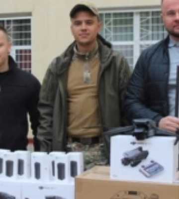Луцька громада передала військовим сучасне обладнання
