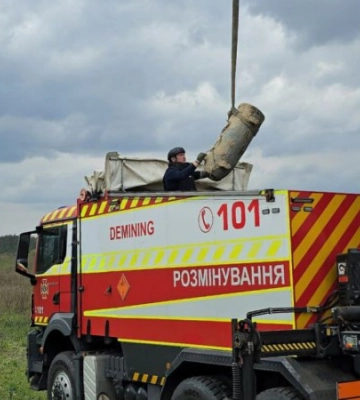 В Киевской области саперы обезвредили боевую часть ракеты Х-101
