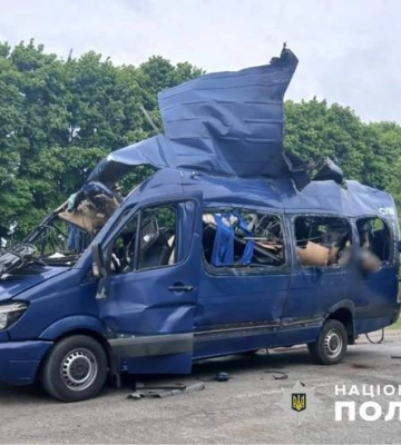 Россияне цинично ударили по автобусу вблизи Белополья: есть много погибших