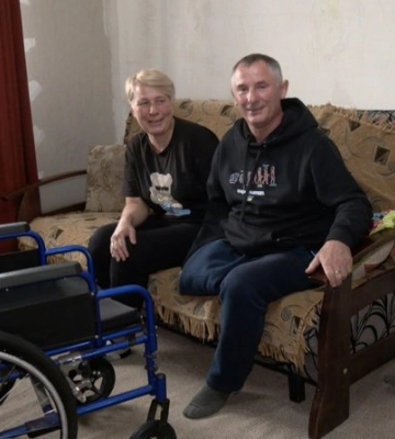 «Буду твоїми руками й ногами»: як родина підтримує ветерана, який живе на Волині