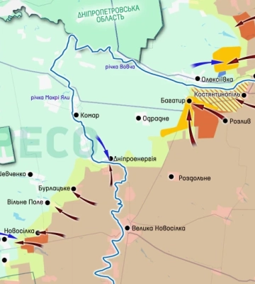 Карта бойових дій за період 10-17 травня: на тлі переговорів росіяни почали великий наступ і атакують в обхід Покровська Карта бойових дій за період 10-17 травня: на тлі переговорів росіяни почали великий наступ і атакують в обхід Покровська