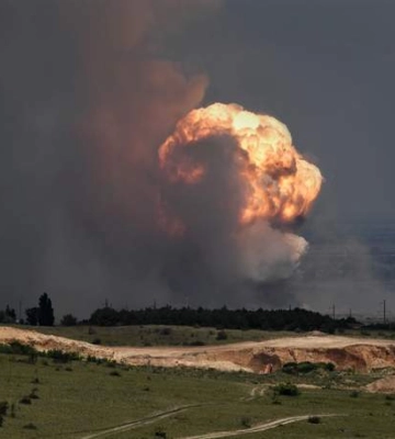 Дроны СБУ поразили склады боеприпасов РФ возле Перевального в Крыму, –СМИ