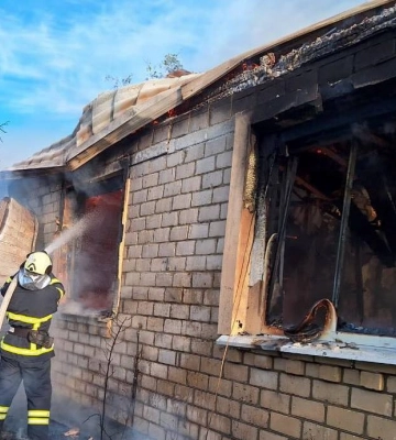 Вночі на Волині горіли житловий та дачний будинки
