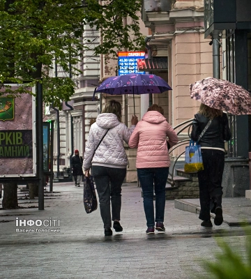 Прогноз погоди в Харкові та області на 18 травня: буде дощ, місцями гроза