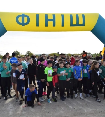 Забіг Подяки провели у Здолбунові, щоб підтримати ЗСУ