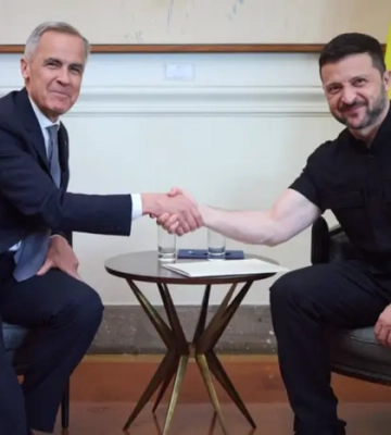 Зеленський вперше зустрівся із прем&#039;єром Канади: обговорили взаємодію країн